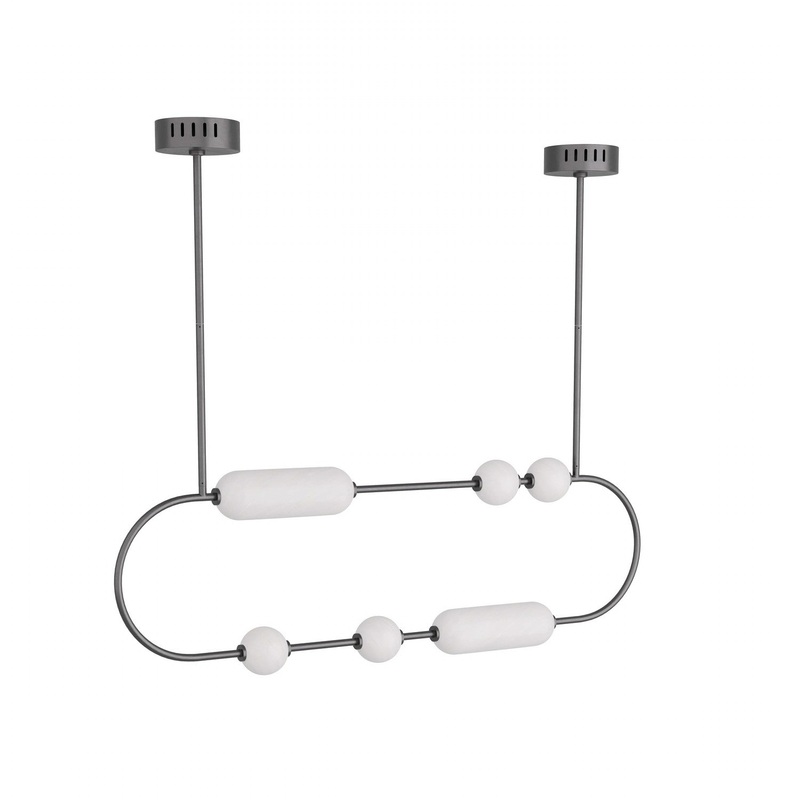 Arteriors DRC03 Tenzin LED Chandelier English Bronze