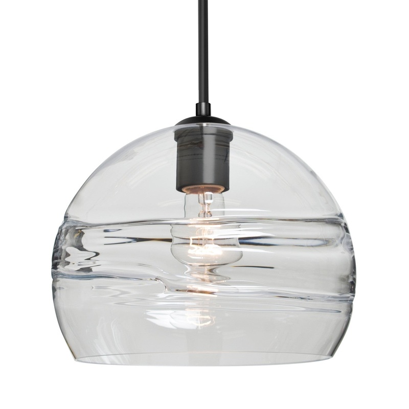 Besa 1JT-SPIR10CL-EDIL-BK Besa Spirit 10 Pendant LED Pendant Black