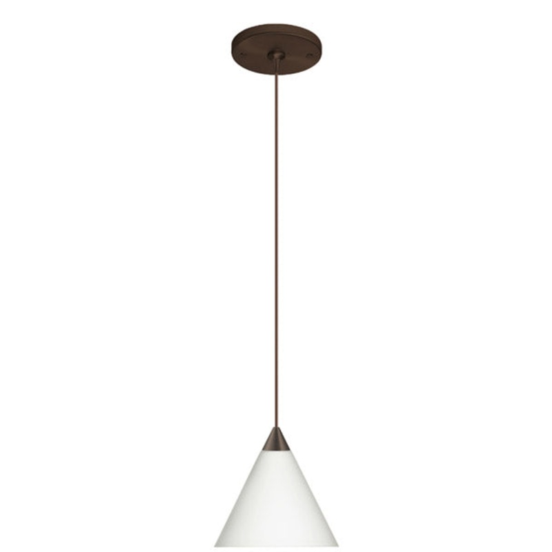 Besa 1XP-512107-BR Kani One Light Pendant Bronze (Discontinued)