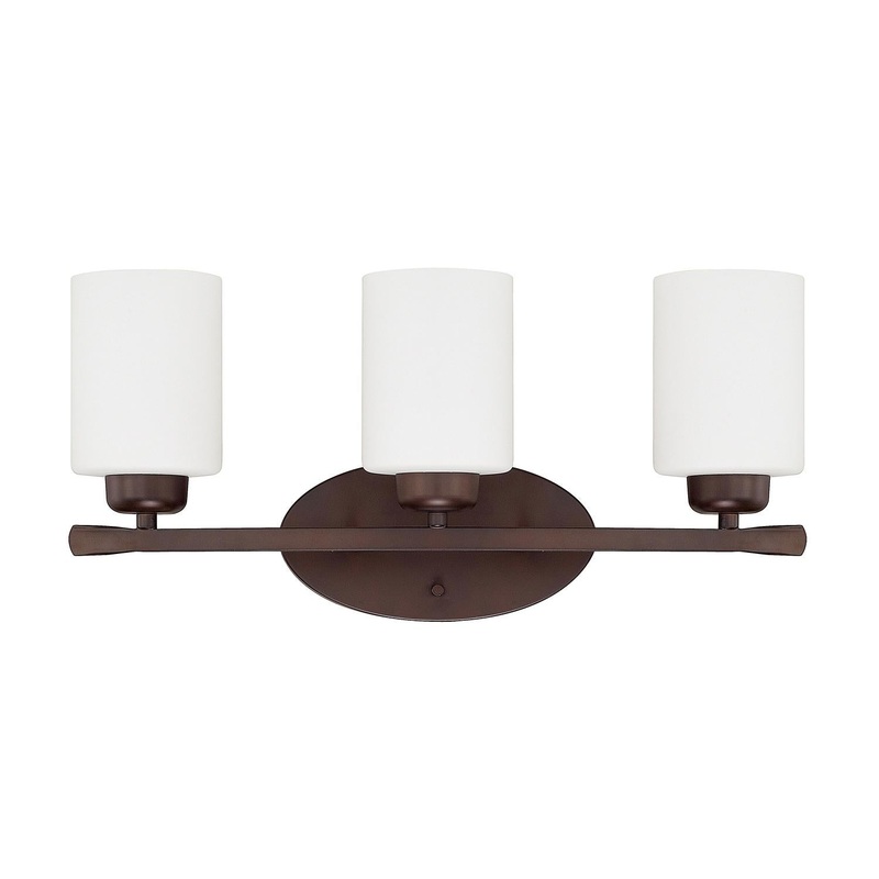 Capital Lighting 115231BZ-338 Dixon 3 Light Vanity Bronze
