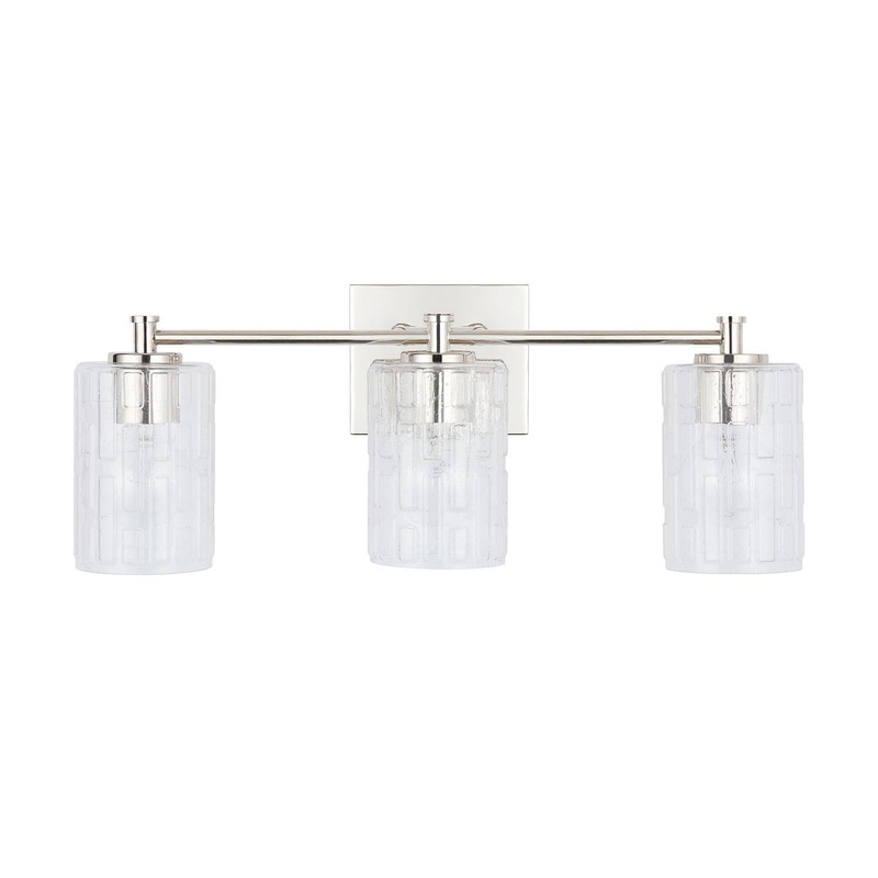 Capital Lighting 138331PN-491 Emerson 3 Light Vanity Polished Nickel
