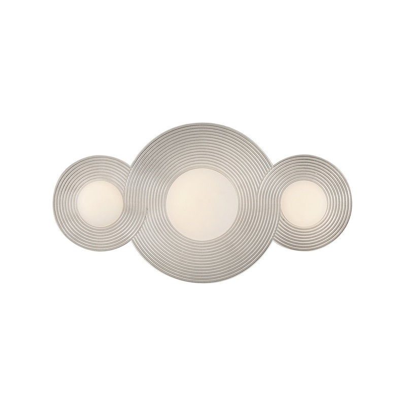 LED Vanity from the Rhea Collection in Polished Nickel Finish by Hinkley