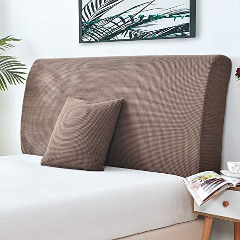 OOFAYWFD Copritestiera Fodera/Copri Testata Letto Copertura Headboard Covers Testiera Letto Matrimoniale Singolo Elastica per Letto Fodera Protezione Elastico all-Inclusive Coperchio Testata Letto