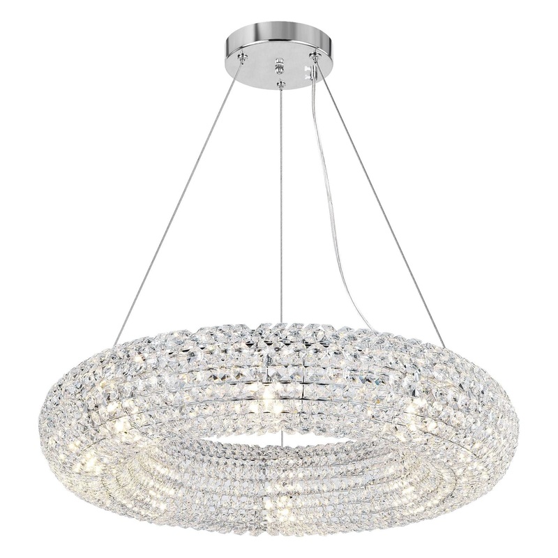 Veronique Chandelier Chrome