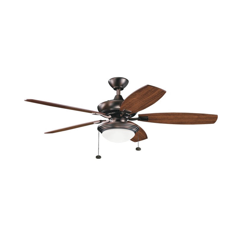 52″Ceiling Fan from the Canfield Select Collection in Oil Brushed Bronze Finish by Kichler