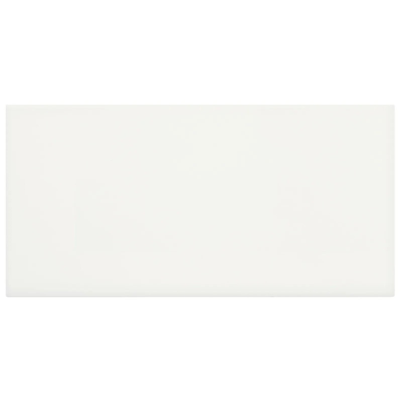 3″ x 6″ Soho Canvas White Glossy Glazed Ceramic Wall Tile 3″ x 6″