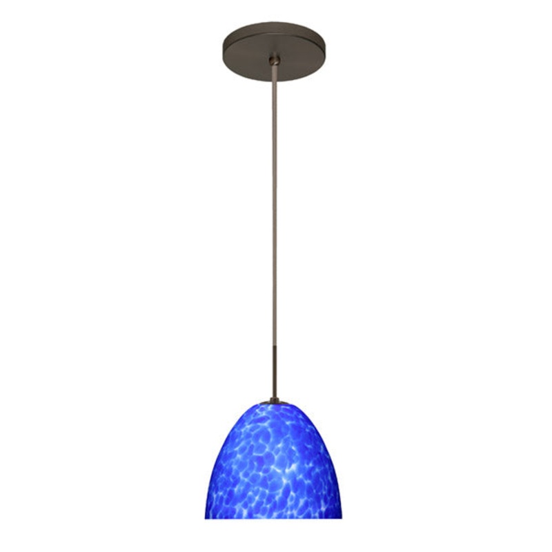 Besa 1BT-757286-BR Sasha One Light Pendant Bronze