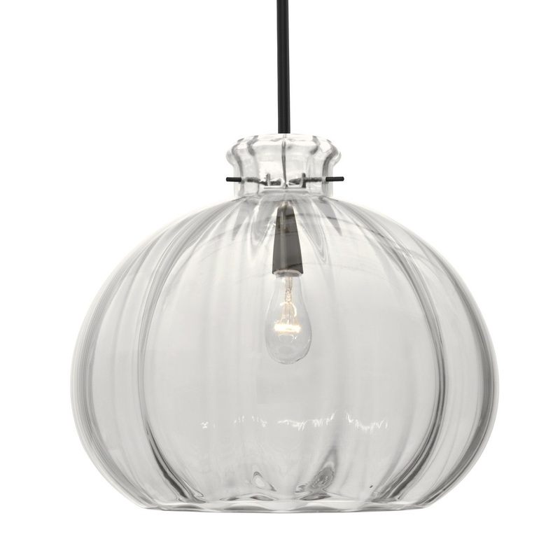 Besa 1TT-464588-BK Besa Pinta 12 Pendant One Light Pendant Black