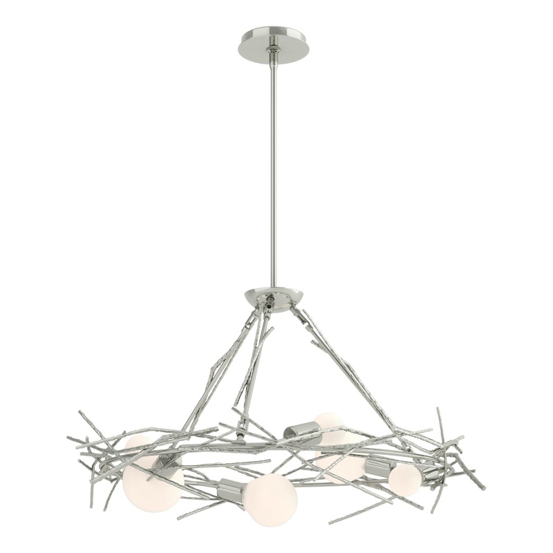 Brindille 6-Light Circular Pendant Sterling