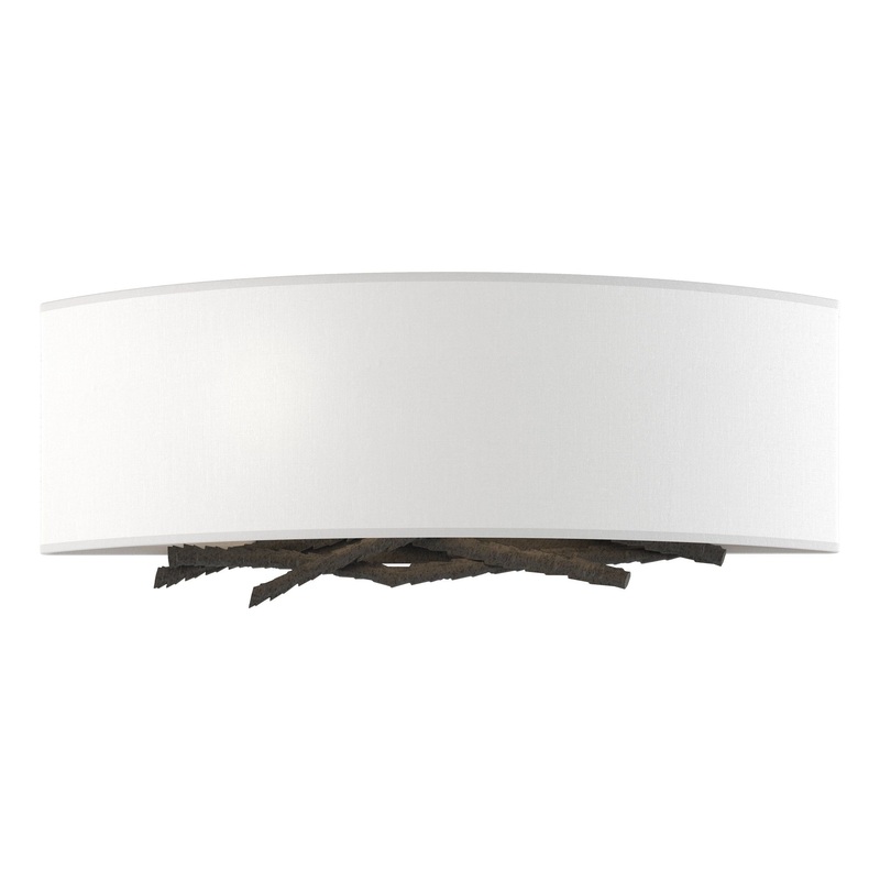 Brindille Sconce Natural Iron Natural Anna Shade (SF)