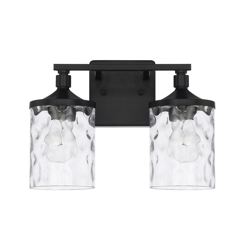 Capital Lighting 128821MB-451 Colton 2 Light Vanity Matte Black