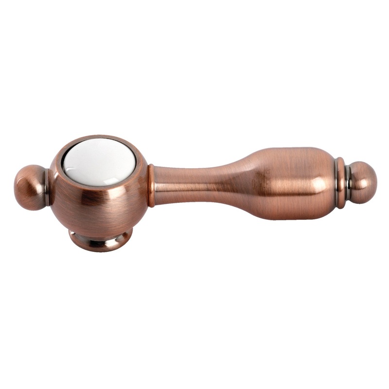KSDH761TALAC Brass Lever Diverter Handle, Antique Copper