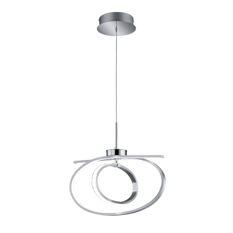 LED Pendant from the Coronado Collection in Chrome Finish by Arnsberg