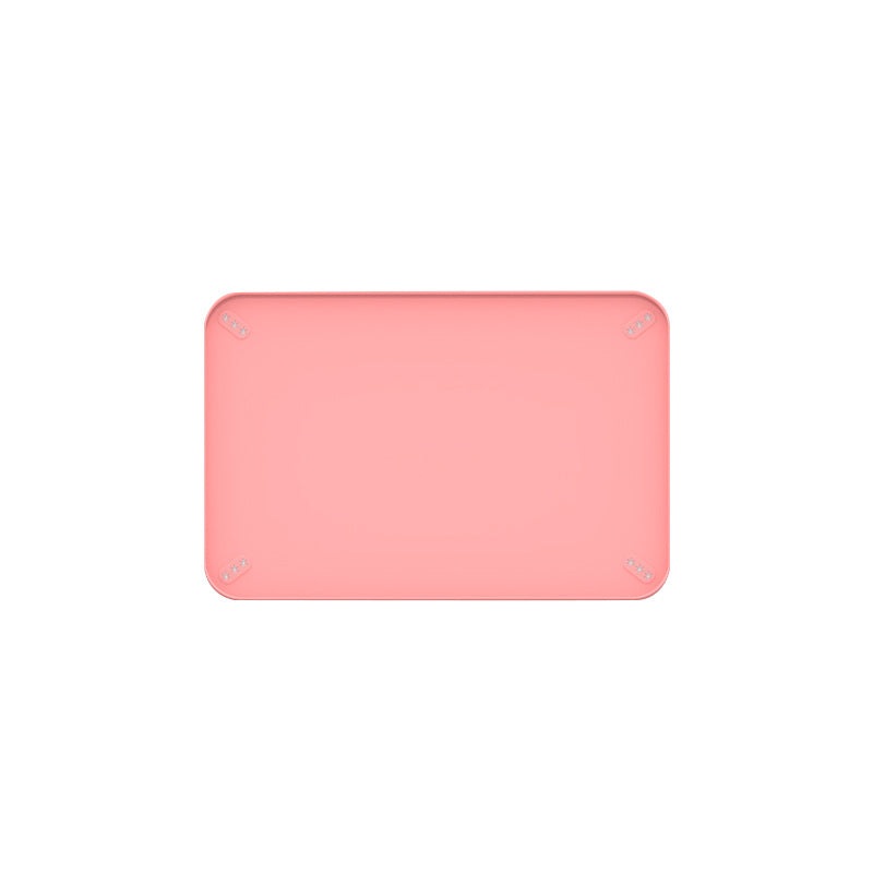 Pink Reusable Silicone Pet Pee Pad Holder – Non-Slip Training Tray with Spill-Proof Edges for Dogs & Puppies(62cm x 42cm)